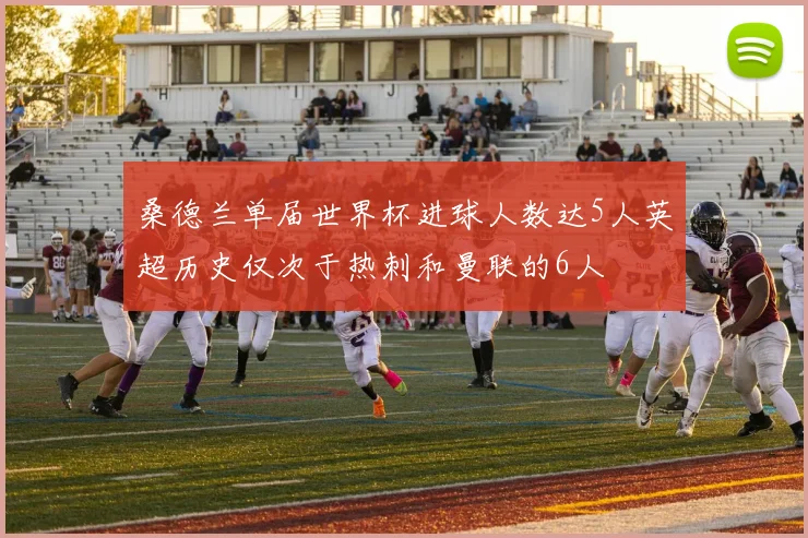 桑德兰单届世界杯进球人数达5人英超历史仅次于热刺和曼联的6人