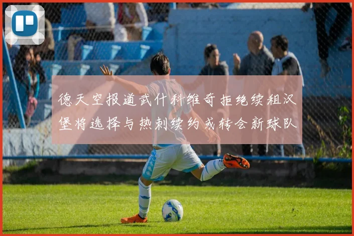 德天空报道武什科维奇拒绝续租汉堡将选择与热刺续约或转会新球队